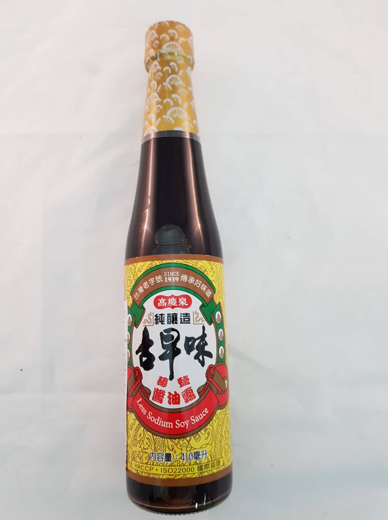 高慶全古早味薄鹽醬油露