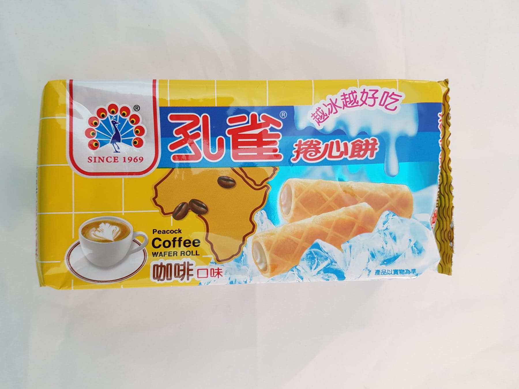 孔雀捲心餅咖啡口味