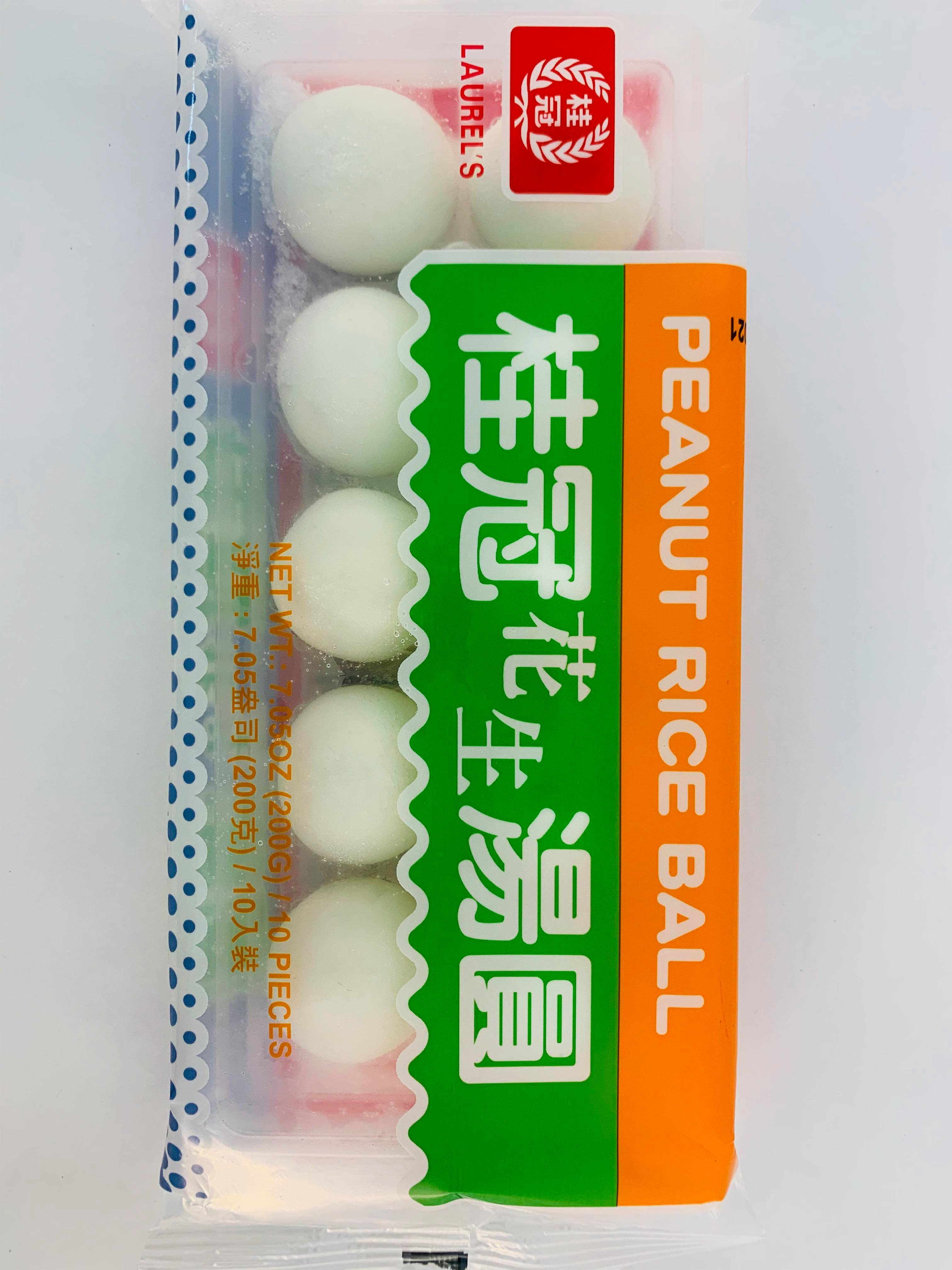 桂冠花生湯圓
