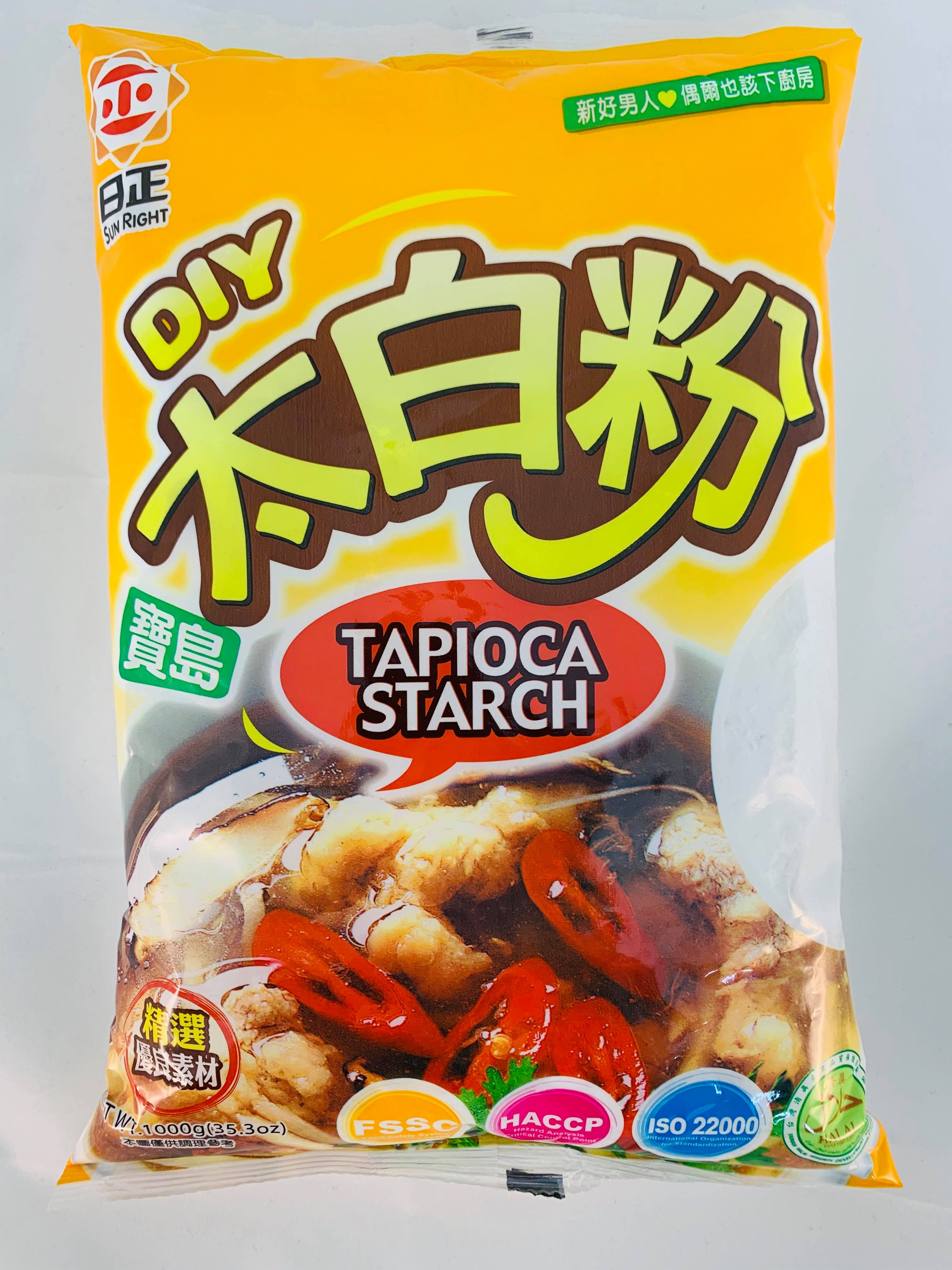 日正太白粉 500g