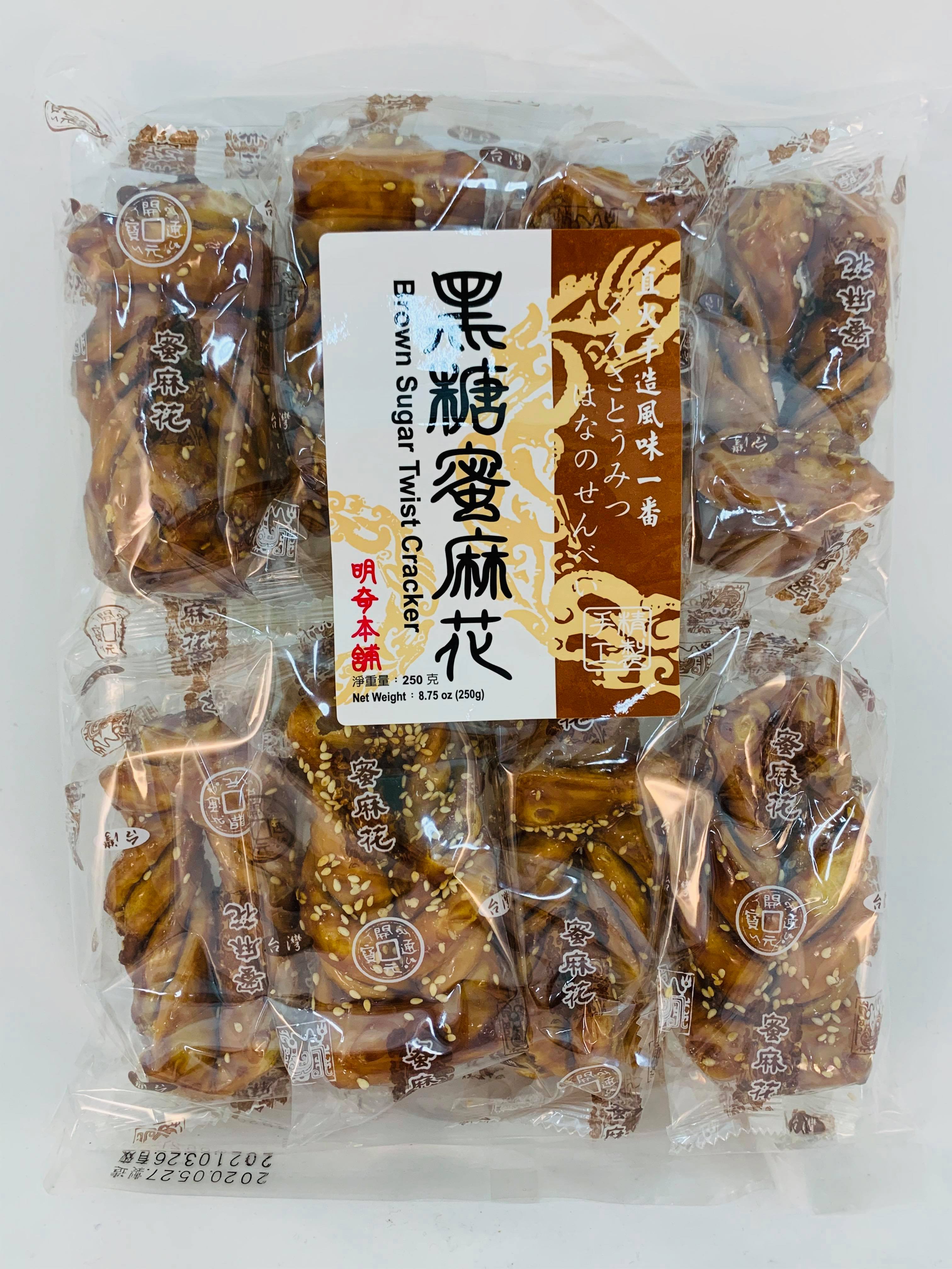 明奇本舖黑糖蜜麻花