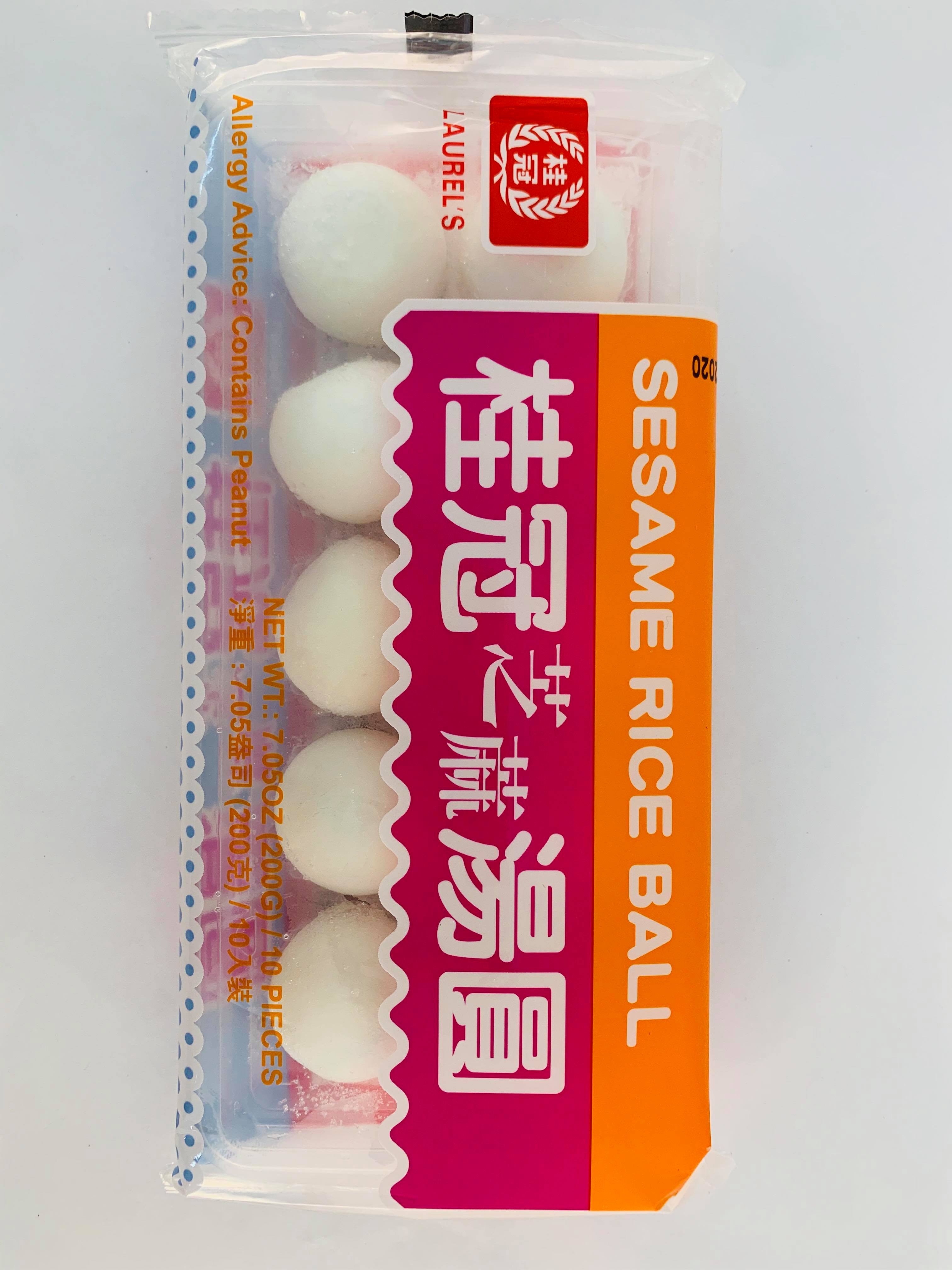 桂冠芝麻湯圓