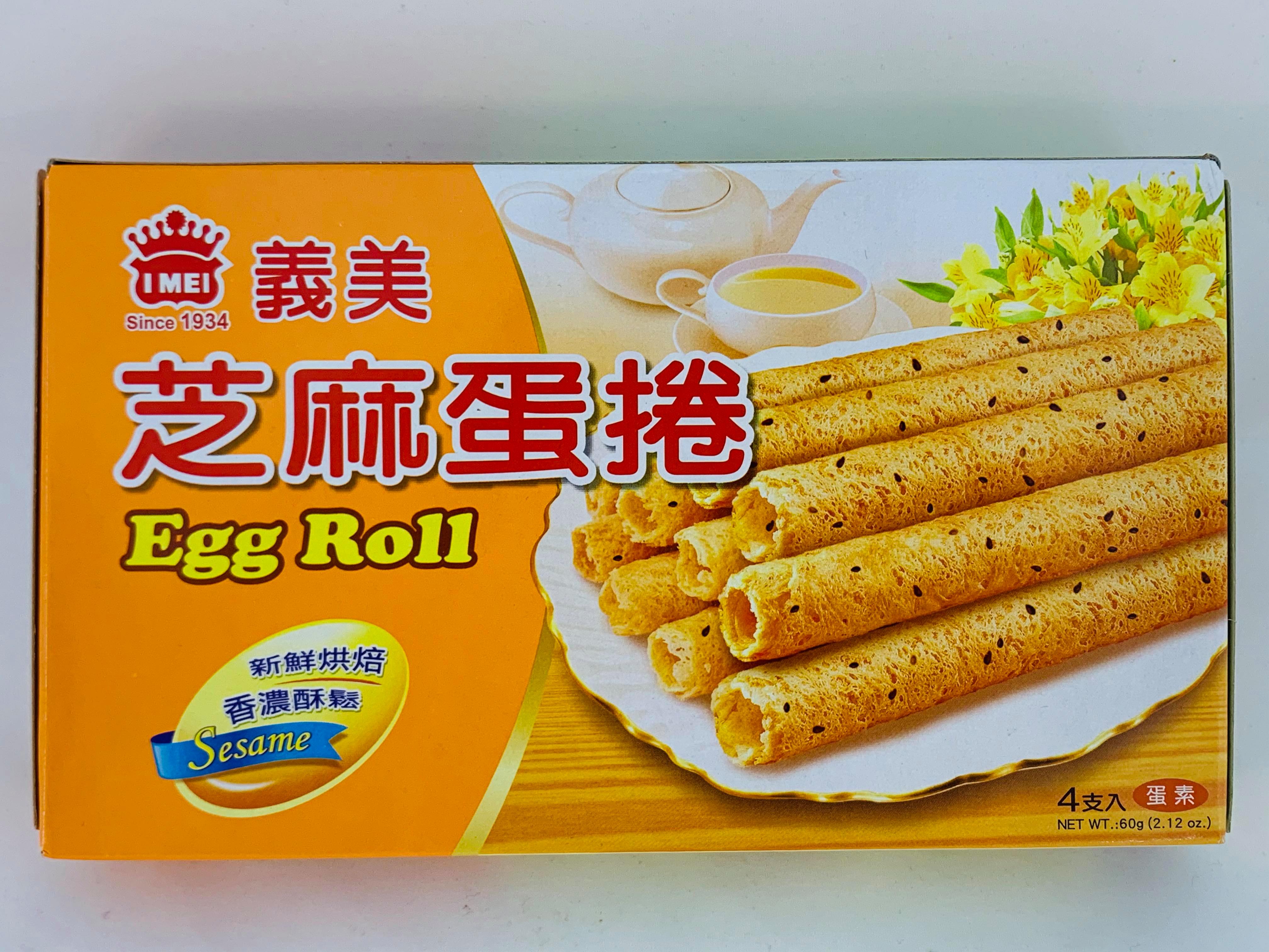 義美芝麻蛋捲