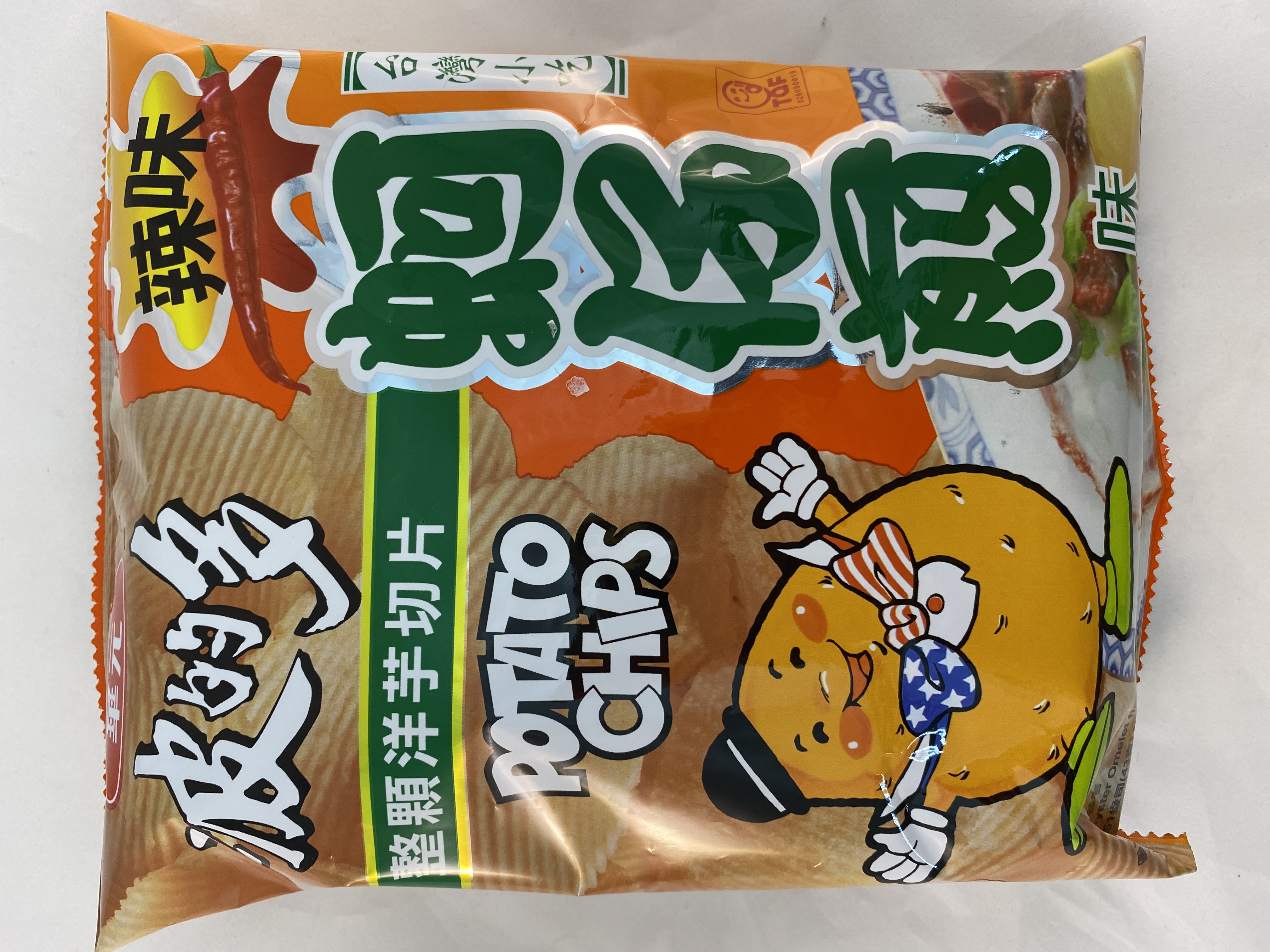 波的多洋芋片蚵仔煎 香辣