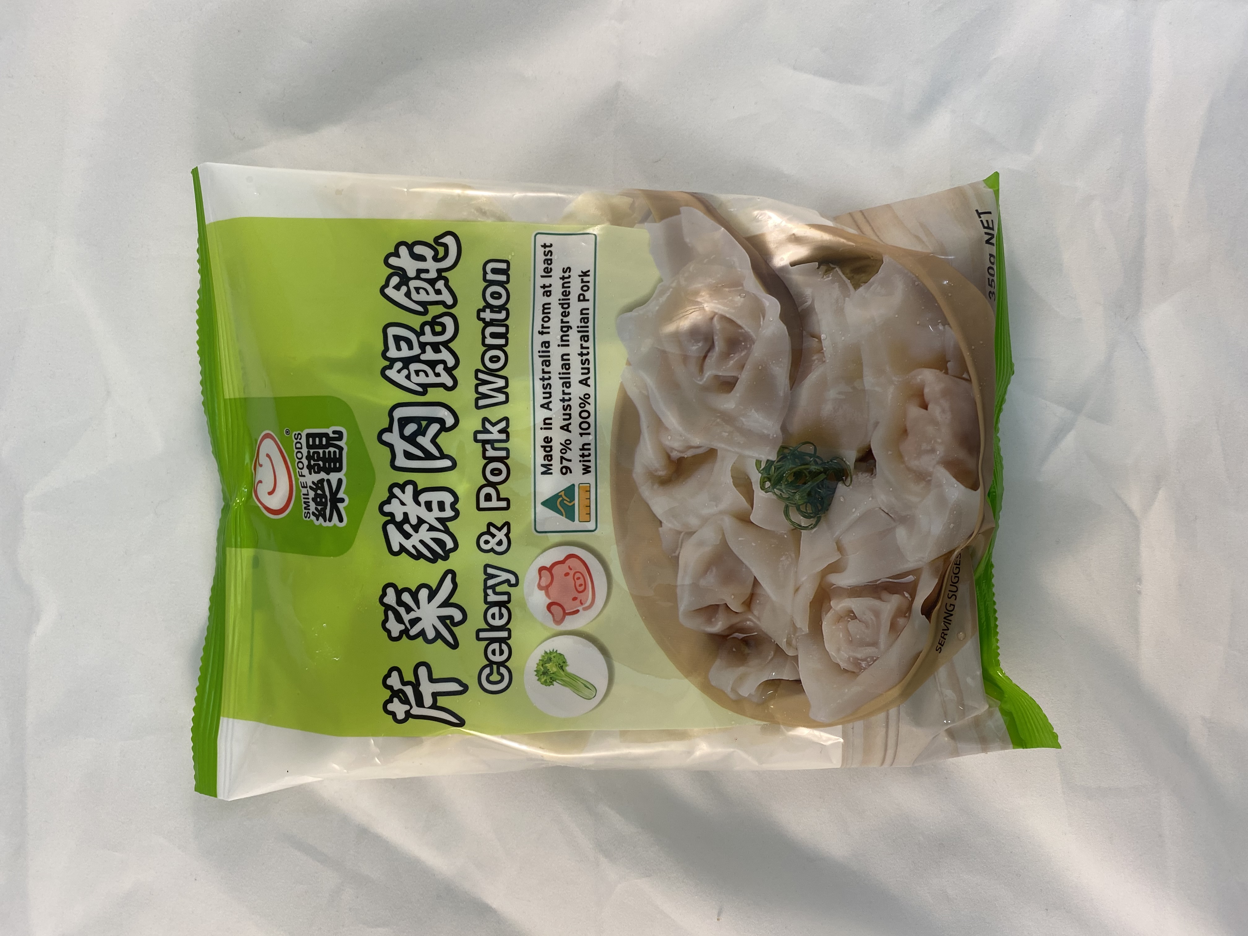 樂觀芹菜豬肉餛鈍